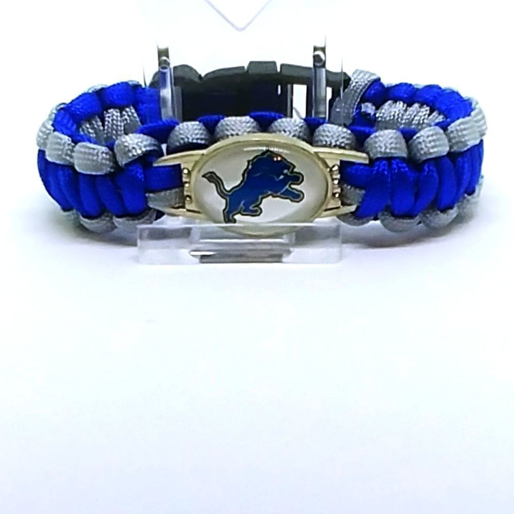 Detroit Lions NFL Football Wristband